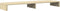 vidaXL - Monitorstandaard - 100x27x10 - cm - bewerkt - hout - sonoma - eikenkleurig