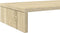 vidaXL - Monitorstandaard - 100x27x10 - cm - bewerkt - hout - sonoma - eikenkleurig