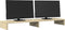vidaXL - Monitorstandaard - 100x27x10 - cm - bewerkt - hout - sonoma - eikenkleurig