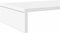 vidaXL - Monitorstandaard - 100x27x10 - cm - bewerkt - hout - wit