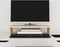 vidaXL - Monitorstandaard - 100x27x10 - cm - massief - grenenhout