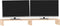 vidaXL - Monitorstandaard - 100x27x10 - cm - massief - grenenhout
