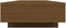 vidaXL - Monitorstandaard - 100x27x14 - cm - massief - grenenhout - honingbruin