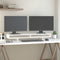 vidaXL - Monitorstandaard - 100x27x14 - cm - massief - grenenhout - honingbruin