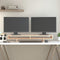 vidaXL - Monitorstandaard - 100x27x14 - cm - massief - grenenhout