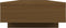 vidaXL - Monitorstandaard - 100x27x14 - cm - massief - grenenhout - honingbruin
