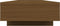 vidaXL - Monitorstandaard - 100x27x14 - cm - massief - grenenhout - honingbruin