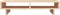vidaXL - Monitorstandaard - 100x27x14 - cm - massief - grenenhout - wit