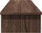 vidaXL - Monitorstandaard - 100x27x15 - cm - bewerkt - hout - bruin - eikenkleurig