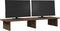 vidaXL - Monitorstandaard - 100x27x15 - cm - bewerkt - hout - bruin - eikenkleurig