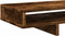 vidaXL - Monitorstandaard - 100x27x15 - cm - bewerkt - hout - gerookt - eikenkleurig