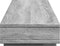 vidaXL - Monitorstandaard - 100x27x15 - cm - bewerkt - hout - grijs - sonoma - eiken