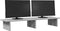 vidaXL - Monitorstandaard - 100x27x15 - cm - bewerkt - hout - grijs - sonoma - eiken