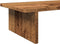vidaXL - Monitorstandaard - 100x27x15 - cm - bewerkt - hout - oud - houtkleurig