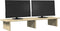 vidaXL - Monitorstandaard - 100x27x15 - cm - bewerkt - hout - sonoma - eikenkleurig