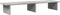 vidaXL - Monitorstandaard - 100x27x15 - cm - bewerkt - hout - betongrijs