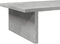 vidaXL - Monitorstandaard - 100x27x15 - cm - bewerkt - hout - betongrijs