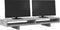vidaXL - Monitorstandaard - 100x27x15 - cm - bewerkt - hout - betongrijs