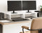 vidaXL - Monitorstandaard - 100x27x15 - cm - bewerkt - hout - wit