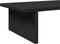 vidaXL - Monitorstandaard - 100x27x15 - cm - bewerkt - hout - zwart