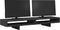 vidaXL - Monitorstandaard - 100x27x15 - cm - bewerkt - hout - zwart