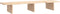 vidaXL - Monitorstandaard - 100x27x15 - cm - massief - grenenhout