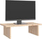 vidaXL - Monitorstandaard - 100x27x15 - cm - massief - grenenhout - grijs