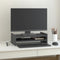 vidaXL - Monitorstandaard - 100x27x15 - cm - massief - grenenhout - grijs