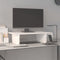 vidaXL - Monitorstandaard - 100x27x15 - cm - massief - grenenhout