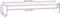 vidaXL - Monitorstandaard - 100x27x15 - cm - massief - grenenhout - wit