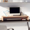 vidaXL - Monitorstandaard - 100x27x15 - cm - massief - grenenhout