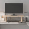 vidaXL - Monitorstandaard - 100x27x15 - cm - massief - grenenhout - honingbruin