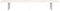 vidaXL - Monitorstandaard - 100x27x15 - cm - massief - grenenhout - wit