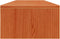 vidaXL - Monitorstandaard - 100x27x15 - cm - massief - grenenhout - wasbruin