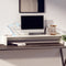 vidaXL - Monitorstandaard - 100x27x15 - cm - massief - grenenhout - wit