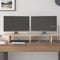 vidaXL - Monitorstandaard - 100x27x15 - cm - massief - grenenhout