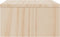 vidaXL - Monitorstandaard - 100x27x15 - cm - massief - grenenhout