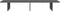 vidaXL - Monitorstandaard - 100x27x15 - cm - massief - grenenhout - grijs