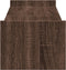 vidaXL - Monitorstandaard - 100x27x20 - cm - bewerkt - hout - bruin - eikenkleurig
