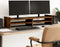 vidaXL - Monitorstandaard - 100x27x20 - cm - bewerkt - hout - gerookt - eikenkleurig