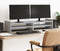 vidaXL - Monitorstandaard - 100x27x20 - cm - bewerkt - hout - grijs - sonoma - eiken