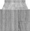 vidaXL - Monitorstandaard - 100x27x20 - cm - bewerkt - hout - grijs - sonoma - eiken