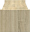 vidaXL - Monitorstandaard - 100x27x20 - cm - bewerkt - hout - sonoma - eikenkleurig