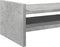 vidaXL - Monitorstandaard - 100x27x20 - cm - bewerkt - hout - betongrijs