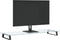 vidaXL - Monitorstandaard - 100x35x8 - cm - gehard - glas - en - metaal - zwart