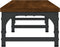 vidaXL - Monitorstandaard - 105x23x15,5 - cm - bewerkt - hout - bruin - eikenkleur