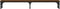 vidaXL - Monitorstandaard - 105x23x15,5 - cm - bewerkt - hout - bruin - eikenkleur