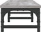 vidaXL - Monitorstandaard - 105x23x15,5 - cm - bewerkt - hout - grijs - sonoma