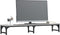 vidaXL - Monitorstandaard - 105x23x15,5 - cm - bewerkt - hout - grijs - sonoma