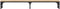 vidaXL - Monitorstandaard - 105x23x15,5 - cm - bewerkt - hout - sonoma - eikenkleur